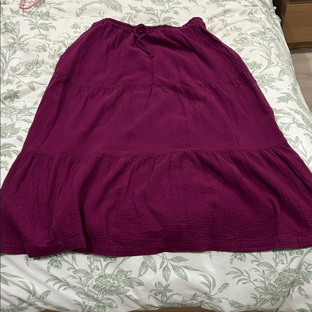 Pact Women's Berry Midi Skirt
